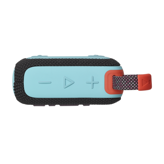 JBL Go 4 - Black and Orange - Ultra-Portable Bluetooth Speaker - Top image number null